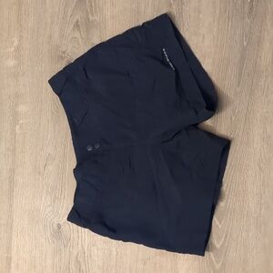 Columbia navy blue performance fishing gear shorts size medium